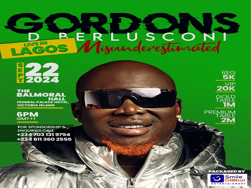 Gordons De Comedy Berlusconi Live In Lagos